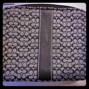 Coach Signature Cosmetic Bag